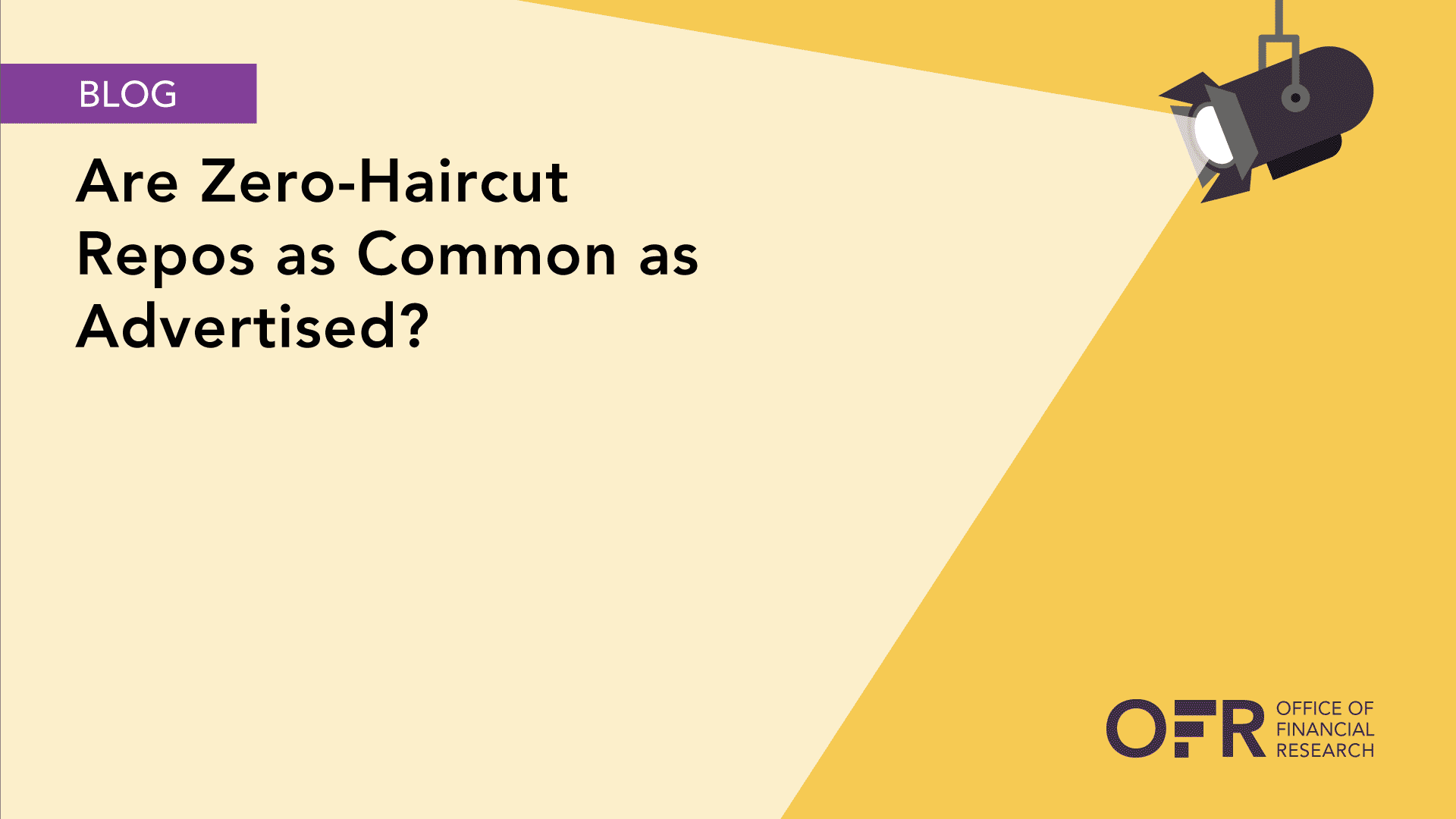 image of Are Zero-Haircut Repos as Common as Advertised?