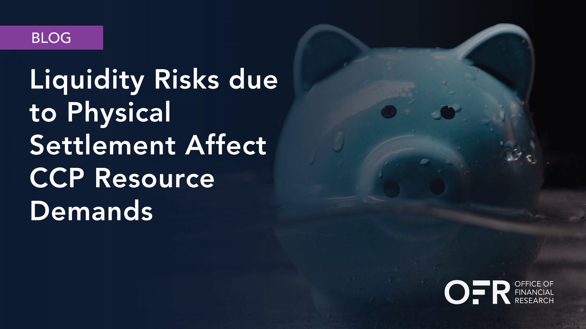 image of Liquidity Risks due to Physical Settlement Affect CCP Resource Demands